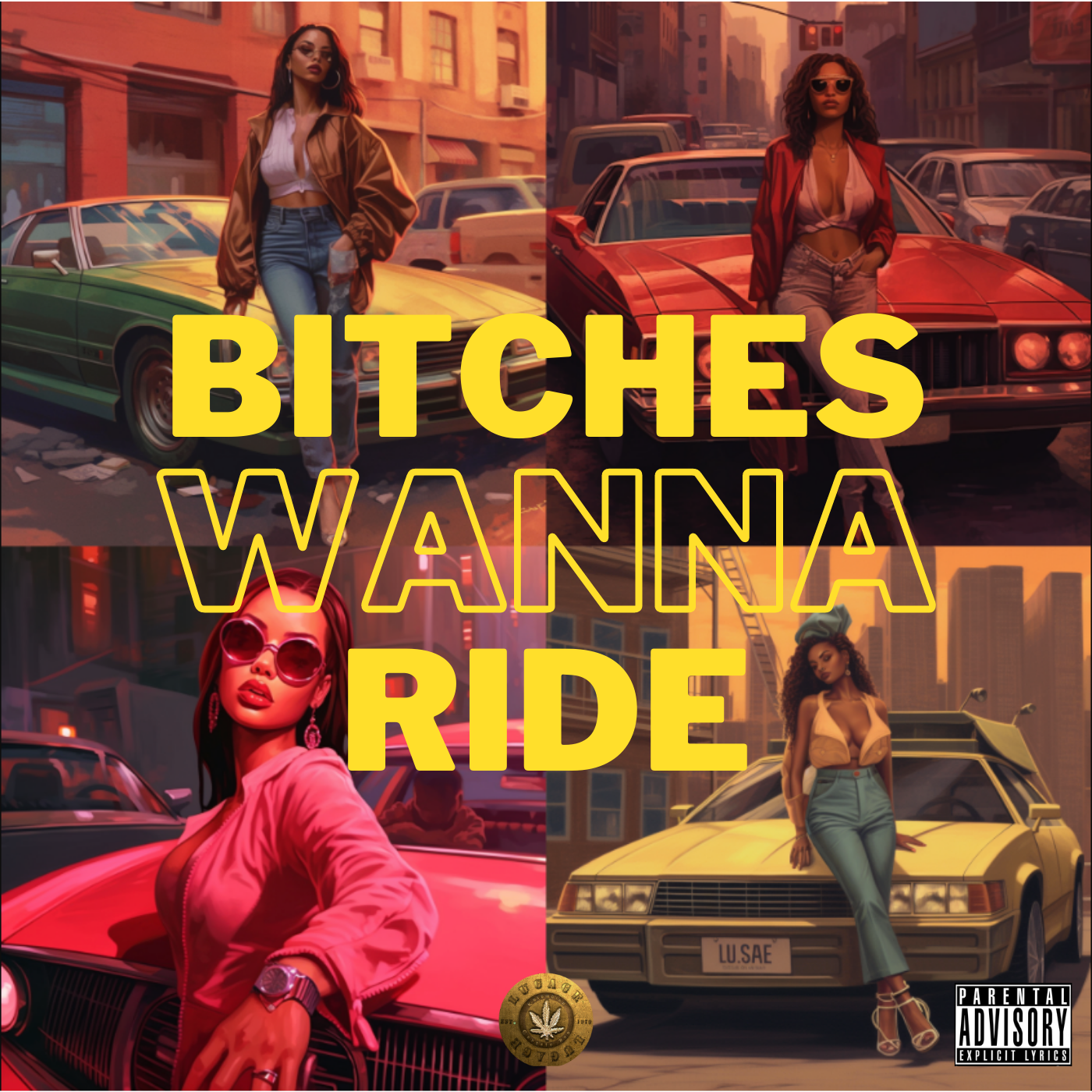 Load video: Artist: LUGAGE Rap Song: Bitches Wanna Ride Lyric video